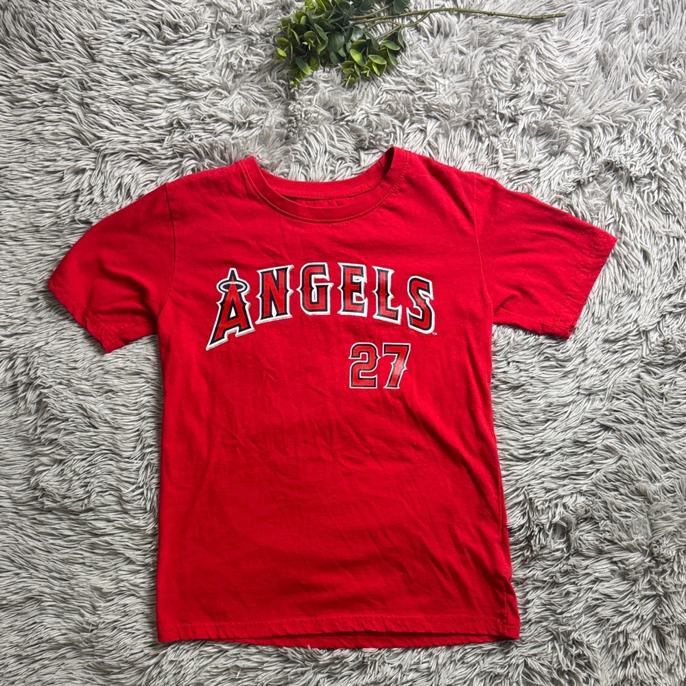Genuine Merchandise MLB LA Angels Mike Trout T Shirt size L